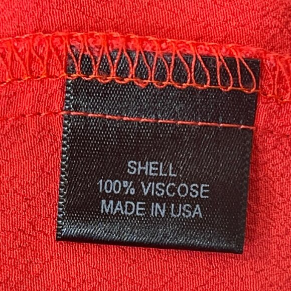 WAYF | Women's Coral Long Sleeve Crepe Lightweight Shift Dress | Size L - Picture 10 of 13